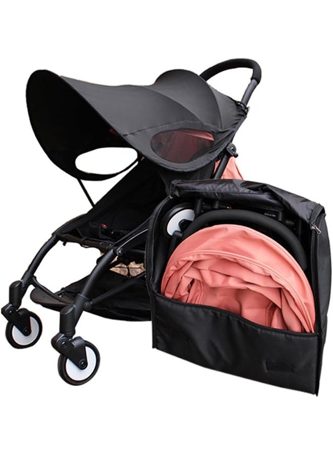 ROMIRUS Baby Stroller Travel Bag Compatible for YOYO2 or YOYO3, Durable and Lightweight Stoller, Padded Stroller Storage Bag with Backpack Straps for Airport Gate Check - Image 4